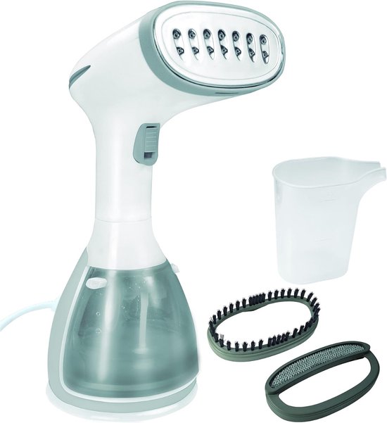 Draagbare Kledingstomer 1500W Wit 280ML - Mini Reis Strijkijzer