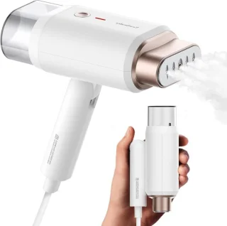 Draagbare kledingstomer handstoomgenerator reisstomer - goud