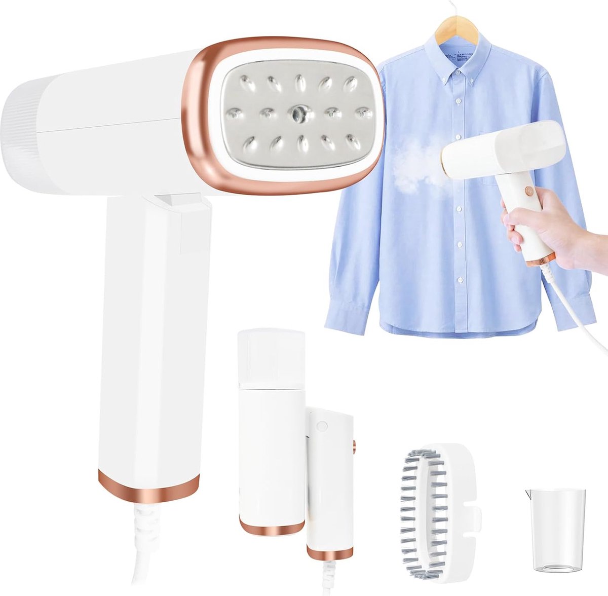 Draagbare Kledingstomer Mini Steamer Reis