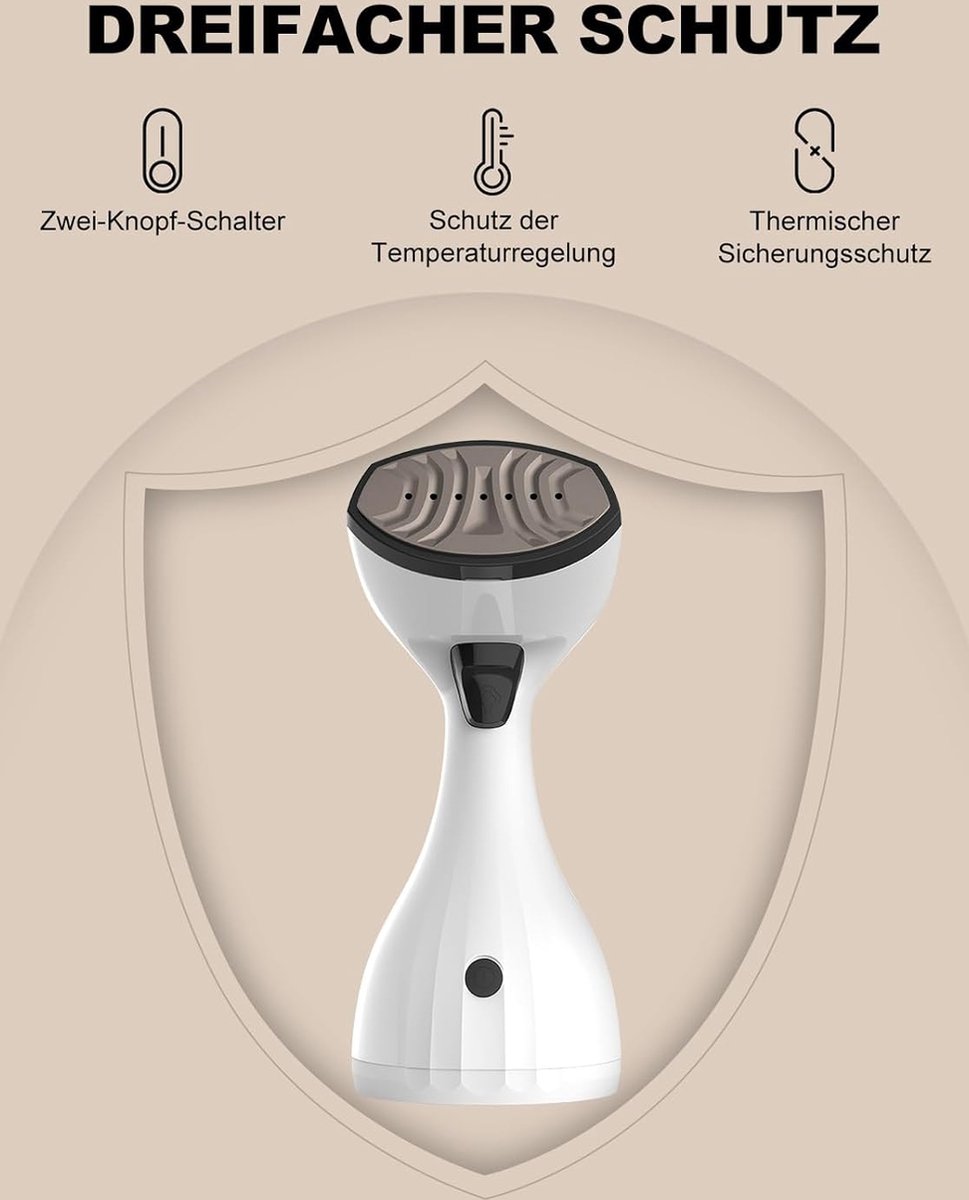 Draagbare Kledingstomer Mini Steamer Stoomapparaat