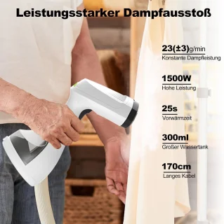Draagbare Kledingstomer Mini Steamer Stoomapparaat