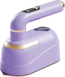 Draagbare kledingstomer - paars
