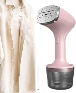 Draagbare kledingstomer roze