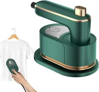 Draagbare stomer - kledingstomer reisstomer - groen