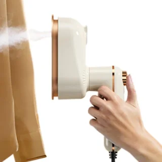 Draagbare stoomreiniger beige