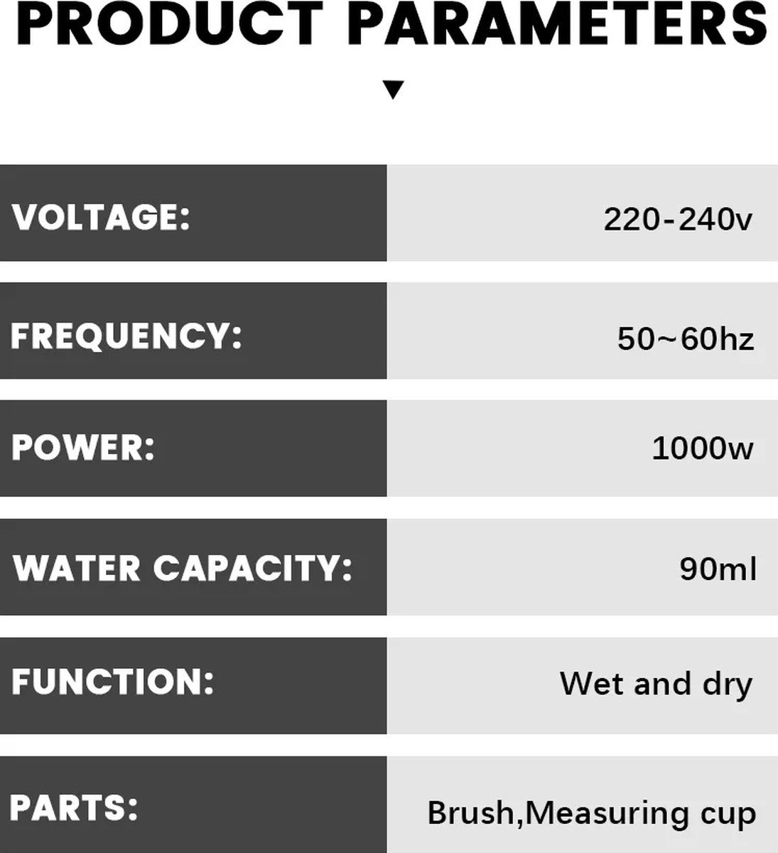 Dsp KD1095 Kledingstomer 1000W