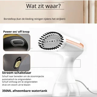 Dual R&D Handstomer 350ml Wit