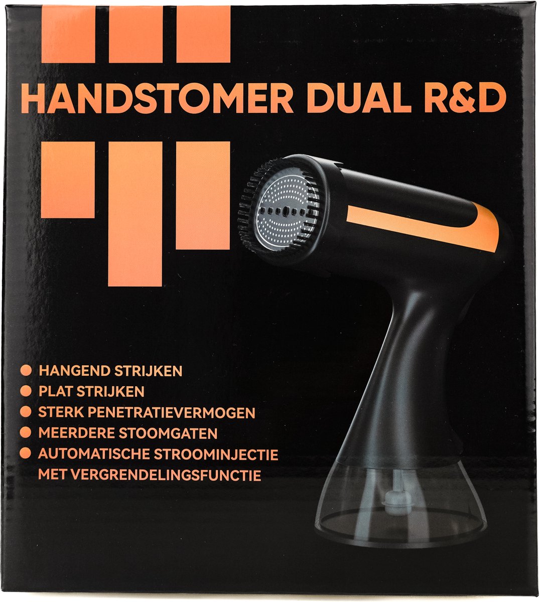 Dual R&D Handstomer Kleding 350ml Zwart