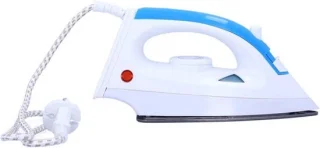 Elektrisch stoomstrijkijzer blauw