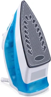 Elektrisch Stoomstrijkijzer - Handstrijkijzer Stoomapparaat - Kleding Strijken - Snel Opwarmend - 9.5 x 10.5 x 24 cm - Blauw