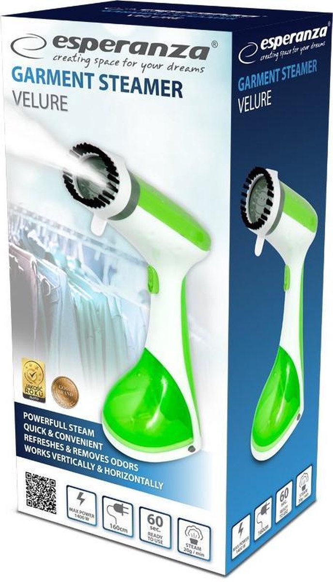 Esperanza Kledingstomer 1400W 220ML