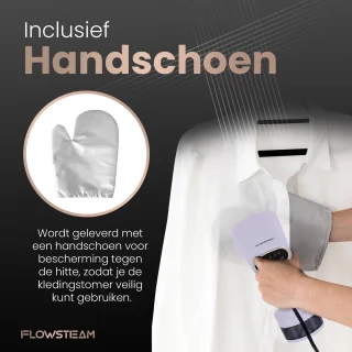 FLOWSTEAM Luxe Kledingstomer Handstomer Lavender Edition