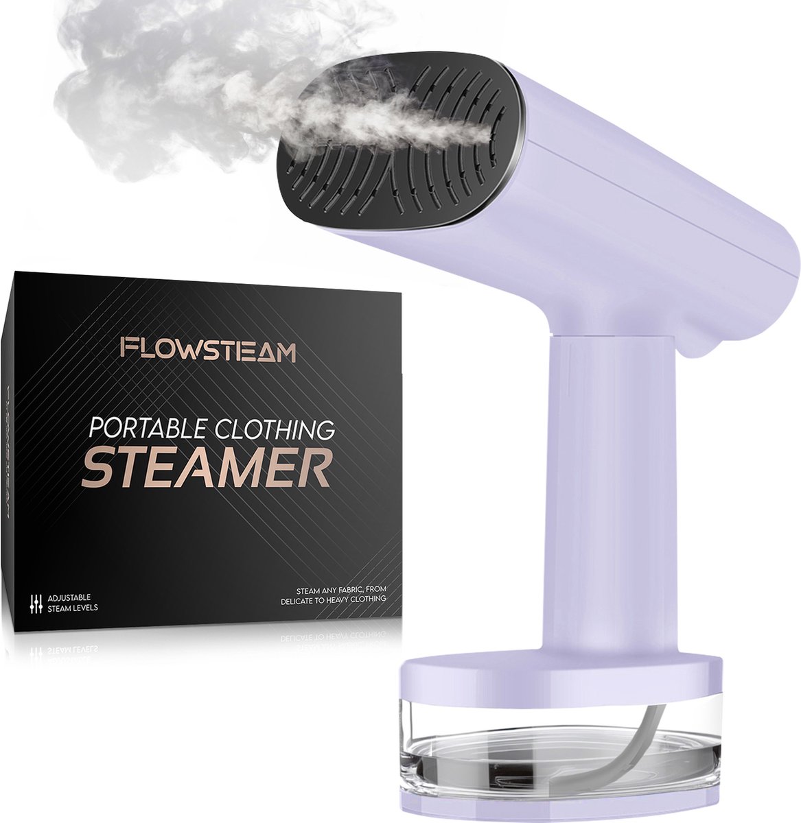 FLOWSTEAM Luxe Kledingstomer Handstomer Lavender Edition