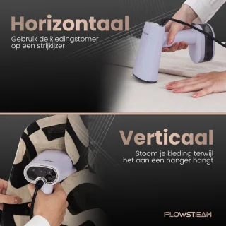 FLOWSTEAM Luxe Kledingstomer Handstomer Lavender Edition