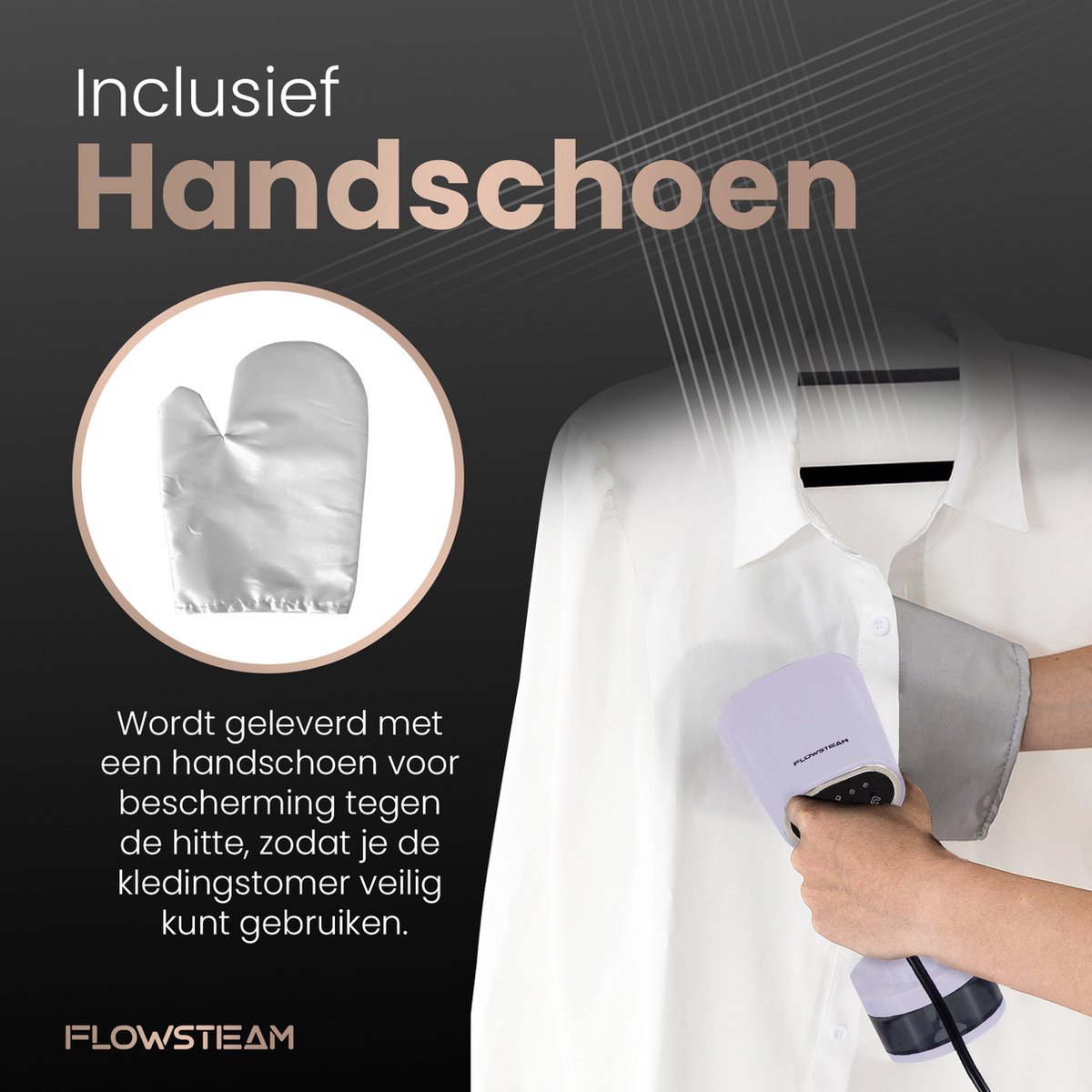 FLOWSTEAM Luxe Kledingstomer Lavender Edition
