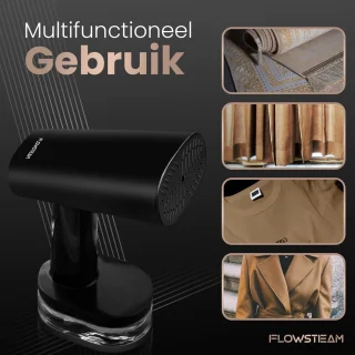 FLOWSTEAM Luxe Kledingstomer Matte Black Edition