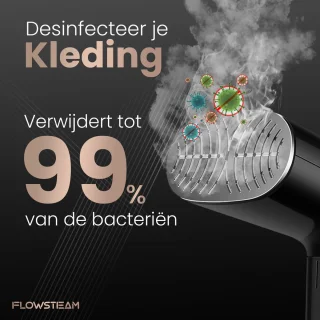 FLOWSTEAM Luxe Kledingstomer Matte Black Edition
