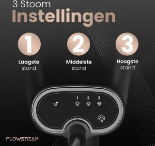 FLOWSTEAM Luxe Kledingstomer Matte Black Edition
