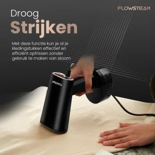 FLOWSTEAM Luxe Kledingstomer Matte Black Edition
