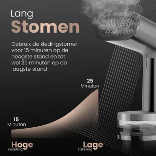 FLOWSTEAM Luxe Kledingstomer Matte Gray