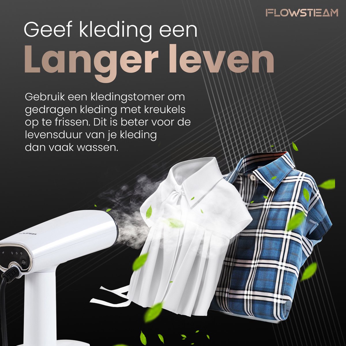 FLOWSTEAM Luxe Kledingstomer Snow White Edition