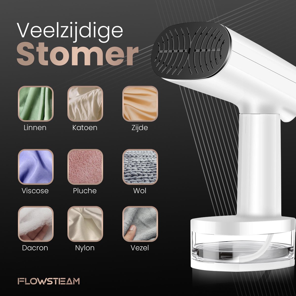 FLOWSTEAM Luxe Kledingstomer Snow White Edition