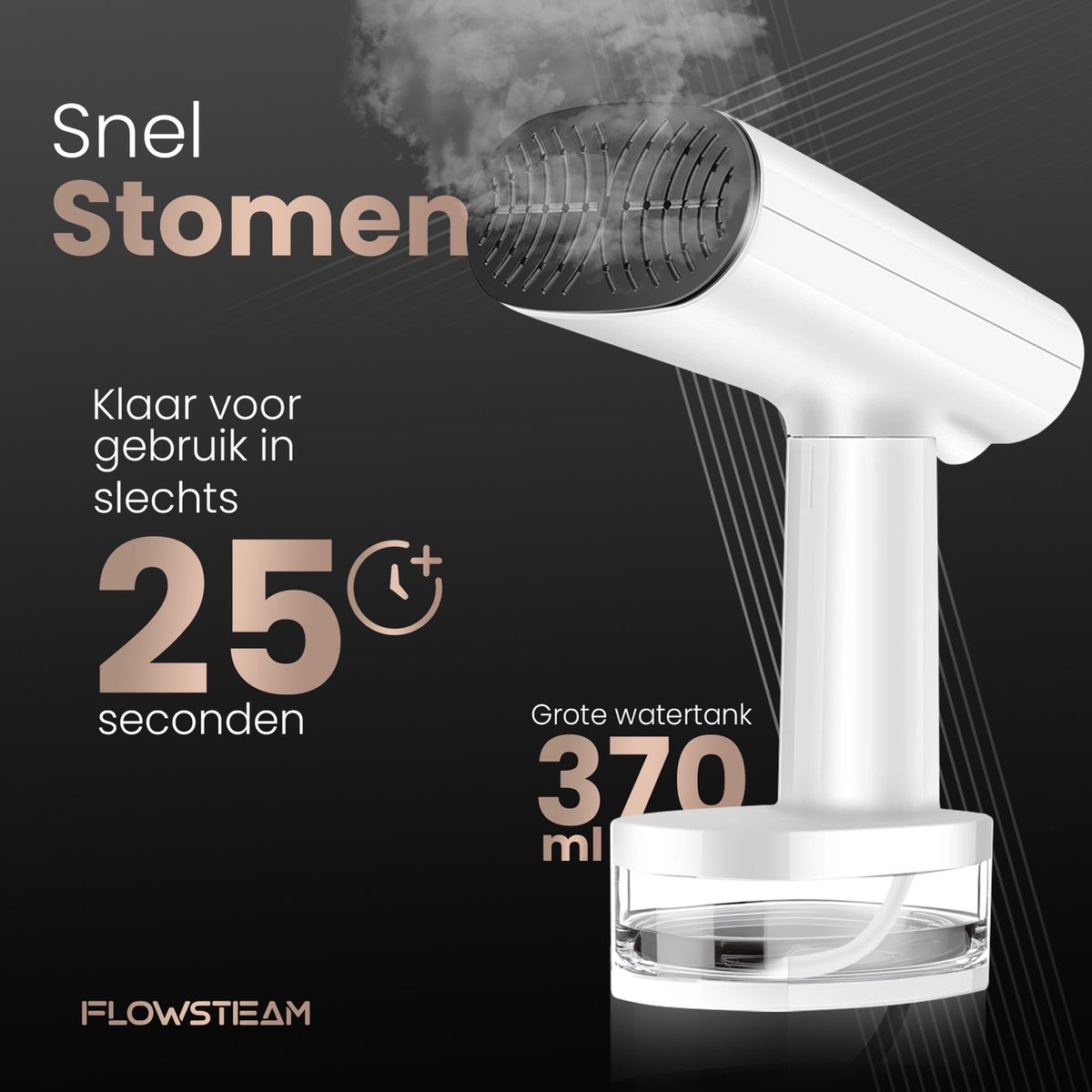 FLOWSTEAM Luxe Kledingstomer Snow White Edition