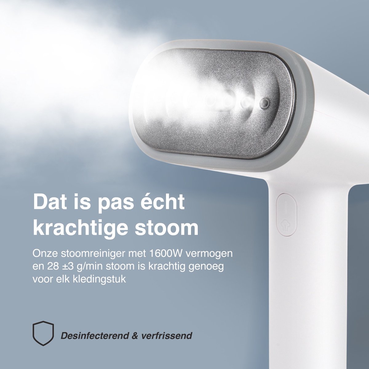 ForDig Kledingstomer 1600W met 2 Opzetstukken en Handschoen