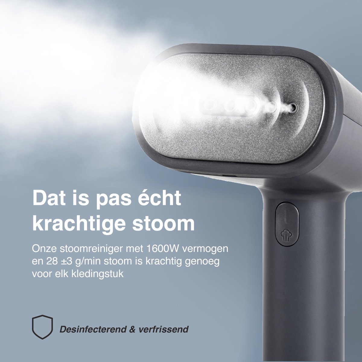 ForDig Kledingstomer 1600W met 2 Opzetstukken en Handschoen