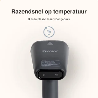 ForDig Kledingstomer 1600W met 2 Opzetstukken en Handschoen