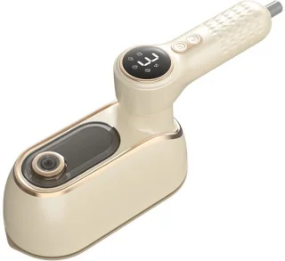 Gloovon® Kledingstomer 2-in-1 Handstomer & Strijkijzer Wit
