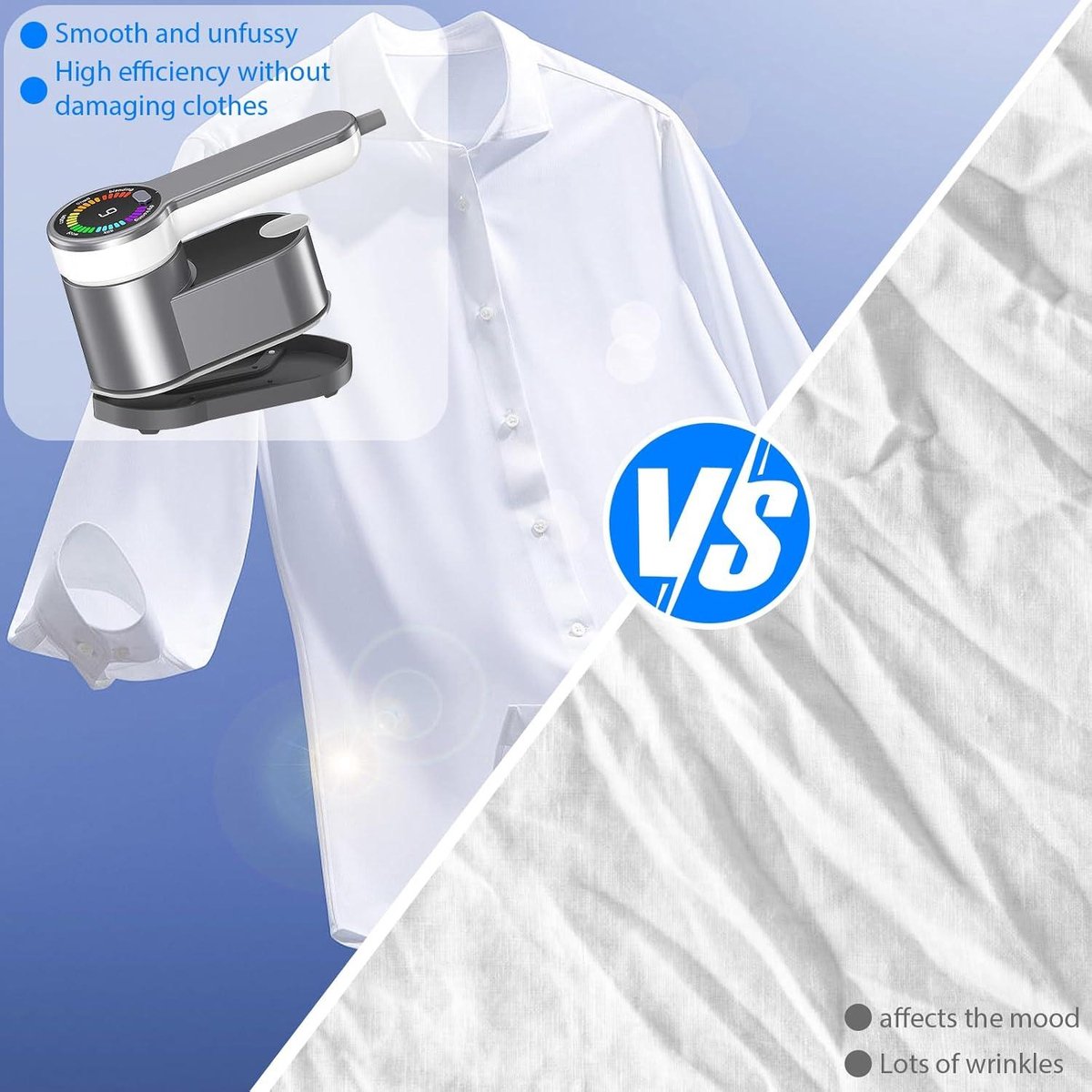 Handheld kledingstomer 1200W 120ml draagbaar