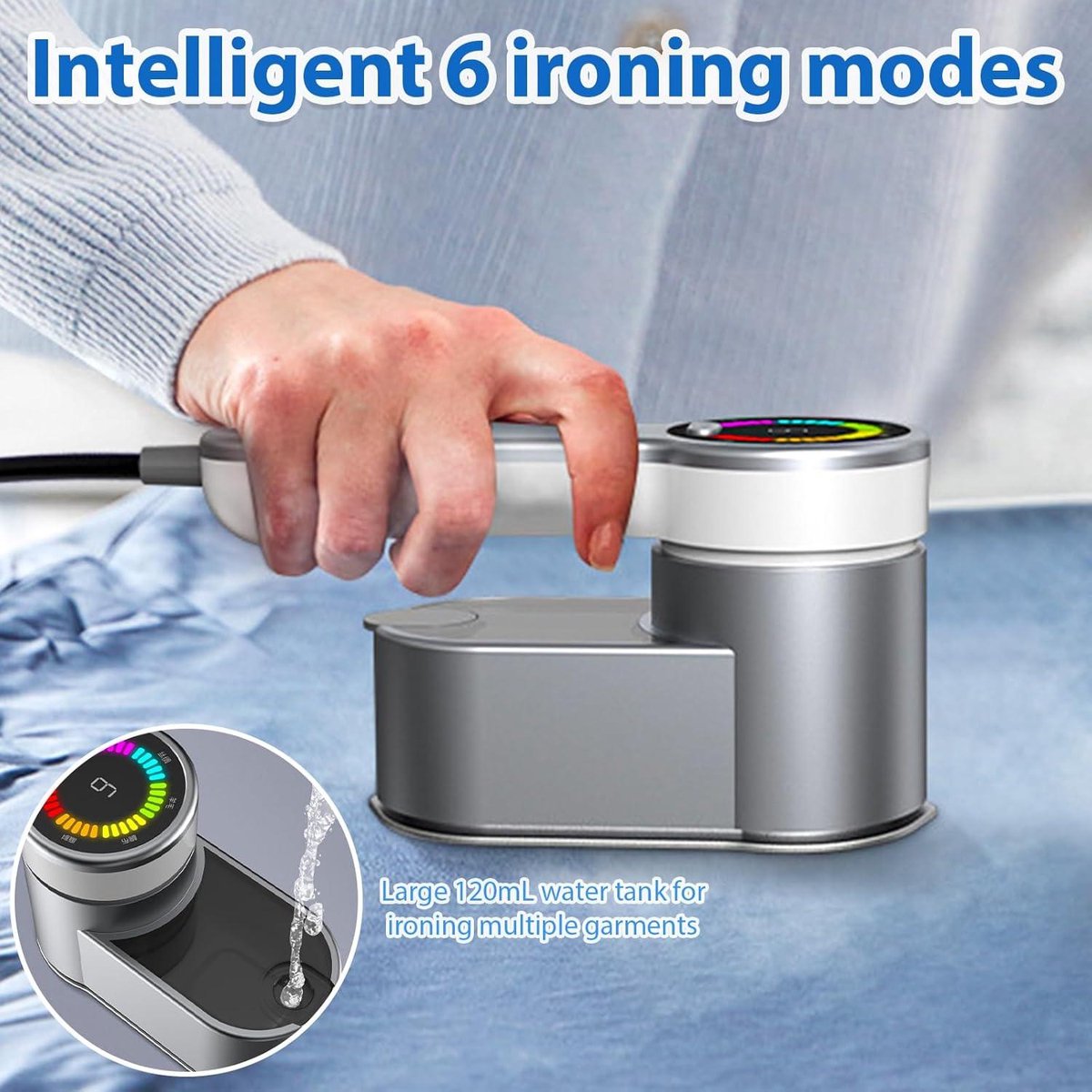 Handheld kledingstomer 1200W 120ml draagbaar