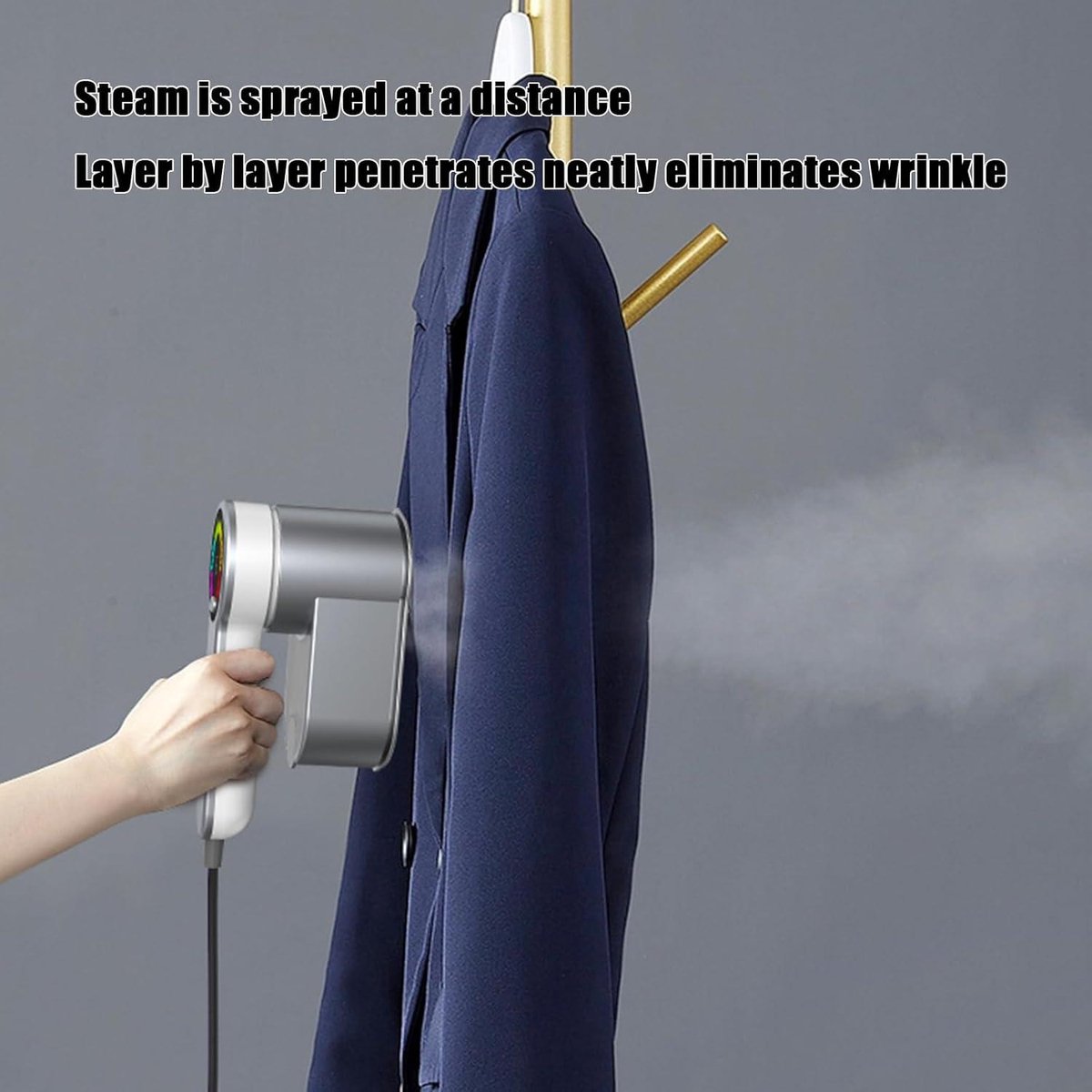 Handheld kledingstomer 1200W 120ml reservoir