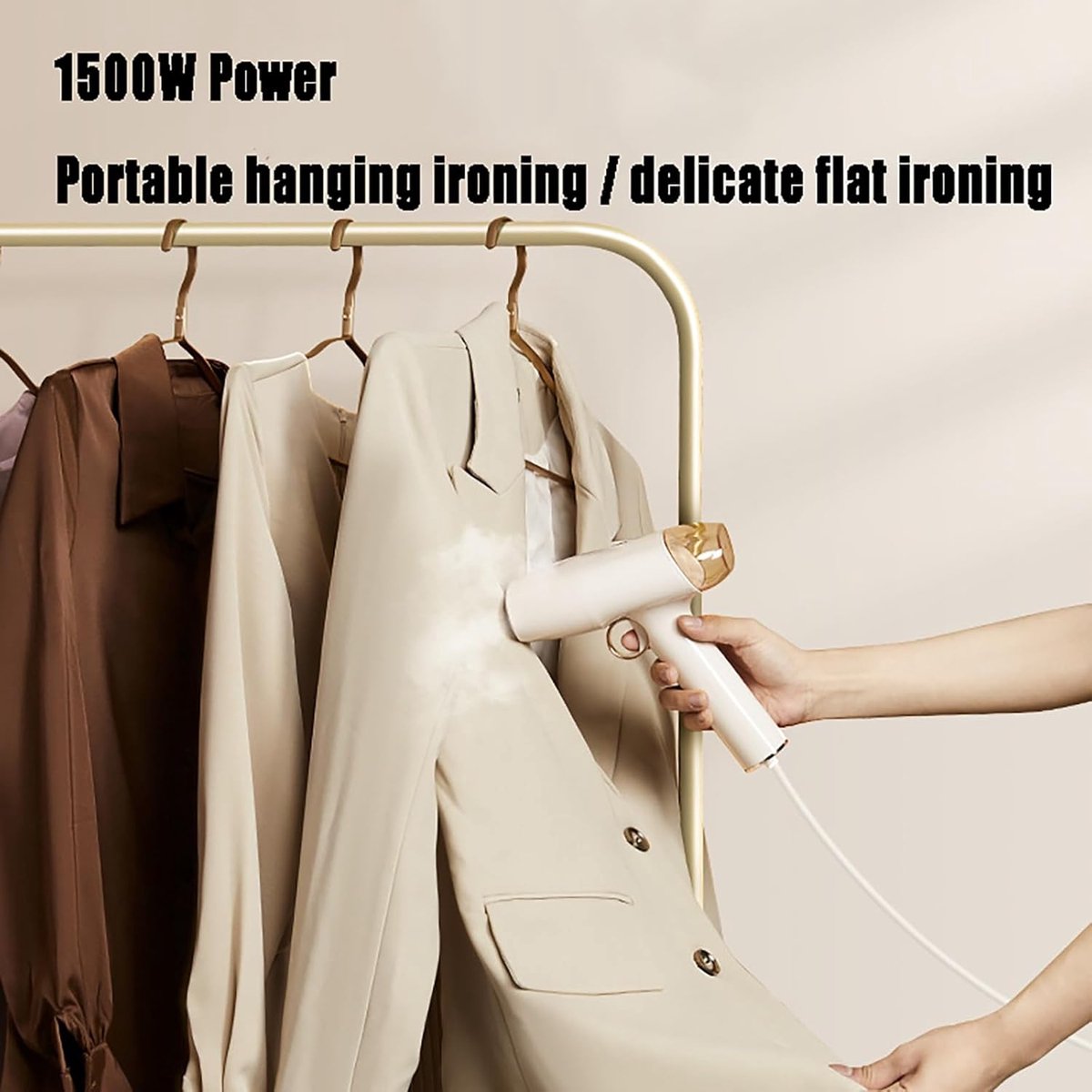 Handheld Kledingstomer 1500W 100ml Opvouwbaar