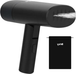 Handheld kledingstomer antraciet