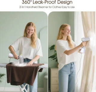 Handheld Kledingstomer - Draagbare Stoomreiniger