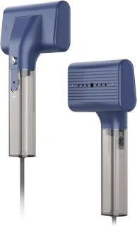Handheld kledingstomer en reisstoomstrijkijzer - groen