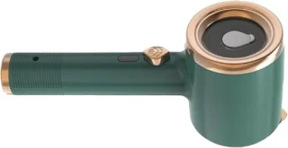 Handheld kledingstomer mini strijkijzer 50 ml donkergroen