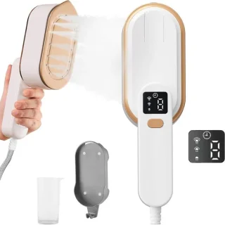 Handheld stoomstrijker wit
