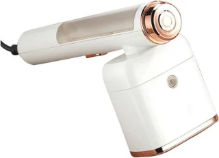 Handheld stoomstrijkijzer kledingstomer mini wit