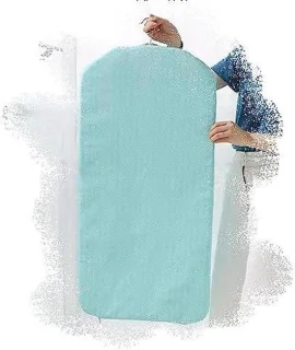Handkledingstomer stoommat 91x33cm grijs