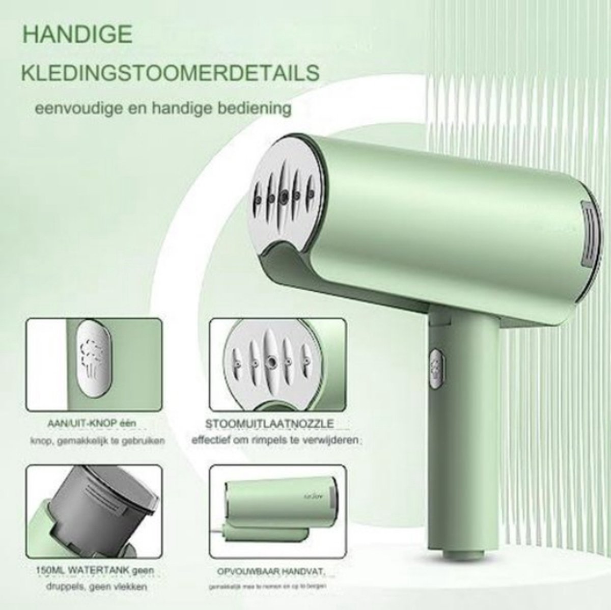 Handstomer 150ml kledingstomer Steamer