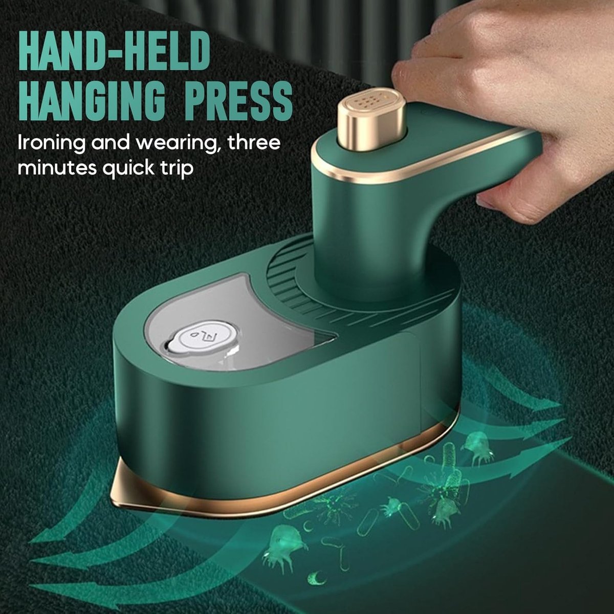 Wat vinden we goed aan de Handstomer Beige 60 ml Opvouwbaar Stoomapparaat