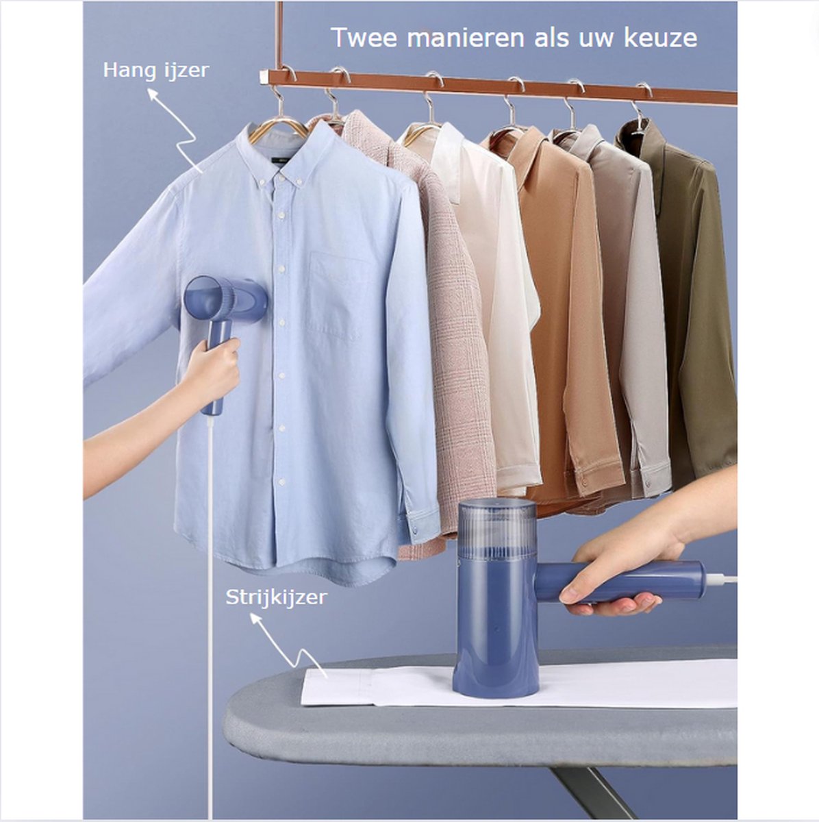 Handstomer Compact Blauw