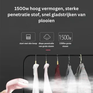 Handstomer Kleding Roze 1500W