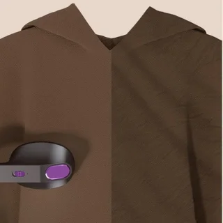 Handstomer kleding – stoomapparaat voor op reis