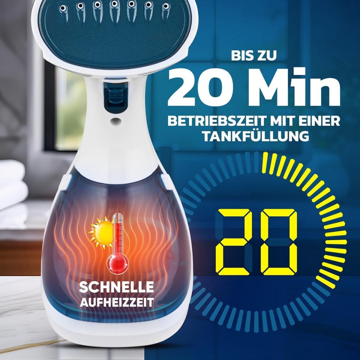 Handstomer Kledingstomer Steamer Ontkreuker Handstrijkijzer