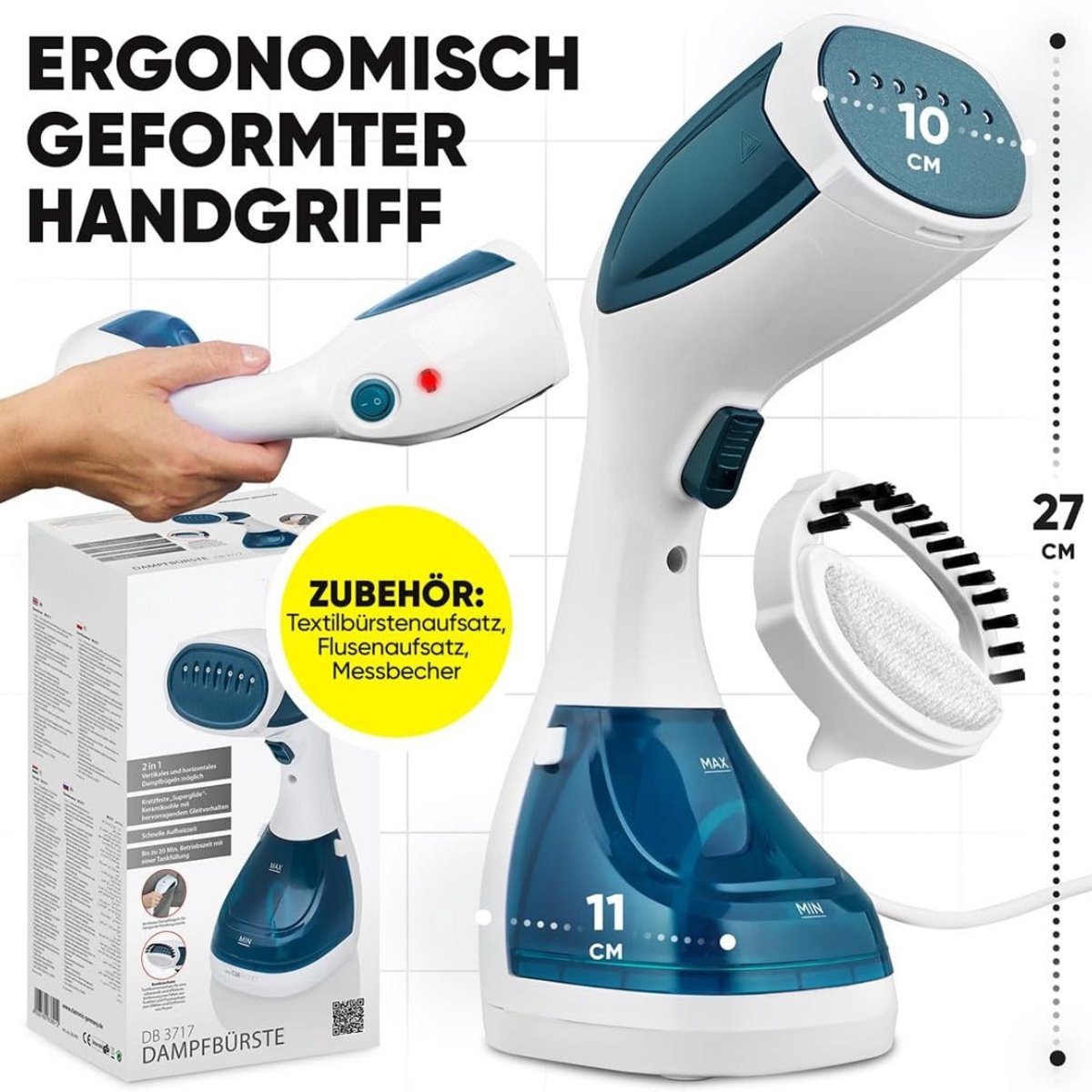 Handstomer Kledingstomer Steamer Ontkreuker Handstrijkijzer