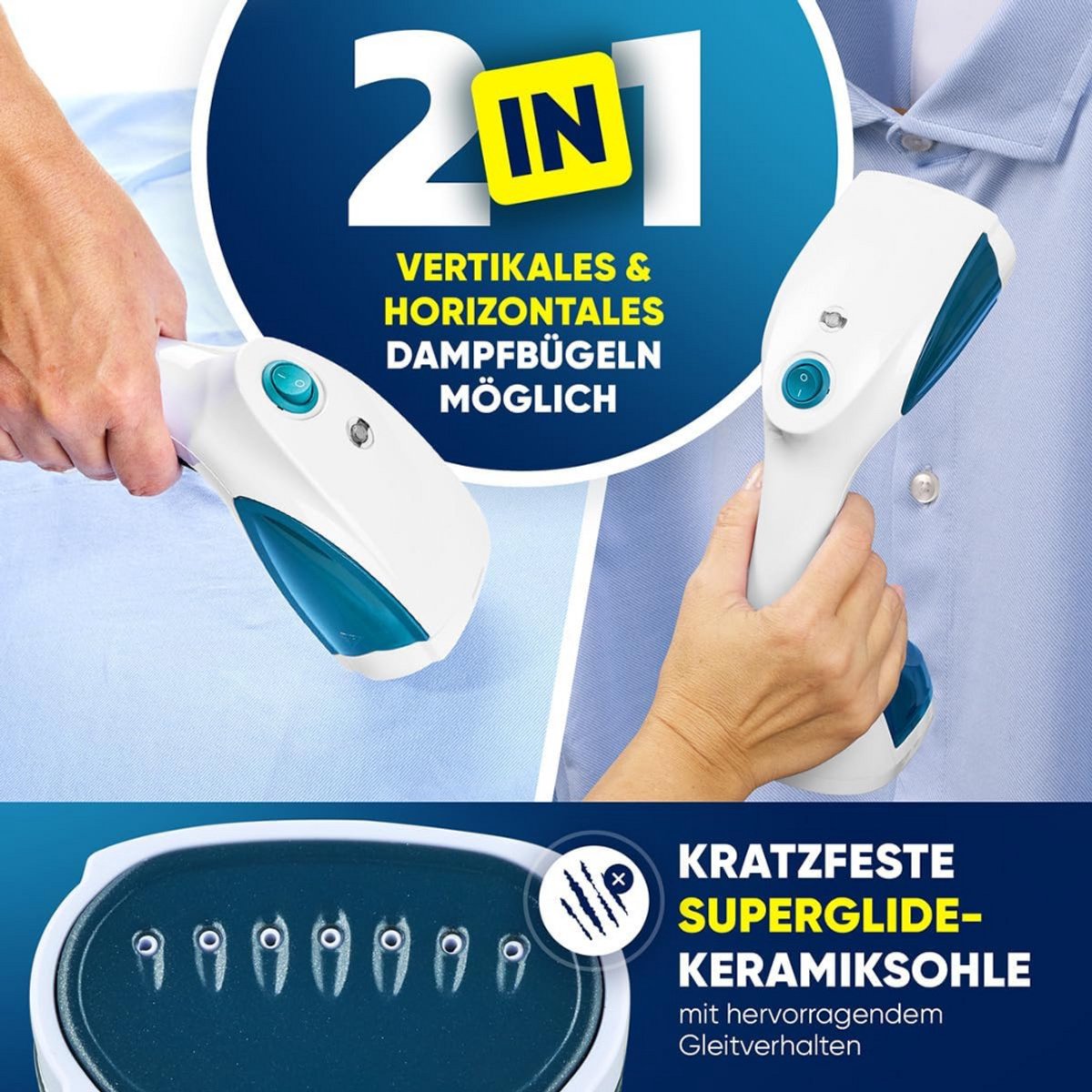 Handstomer Kledingstomer Steamer Ontkreuker Handstrijkijzer